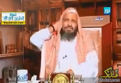 شيخ سلفي مصري سيصاب بالضغط والسكر بسبب خوفه من المد الشيعي !