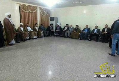 الحكيم يزور المرجع النجفي {دام ظله} ويطمئن على صحته