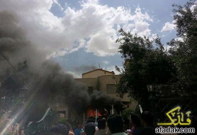 المتطرفون التكفيريون في الاردن يحرقون مقام جعفر بن ابي طالب {عليه السلام}